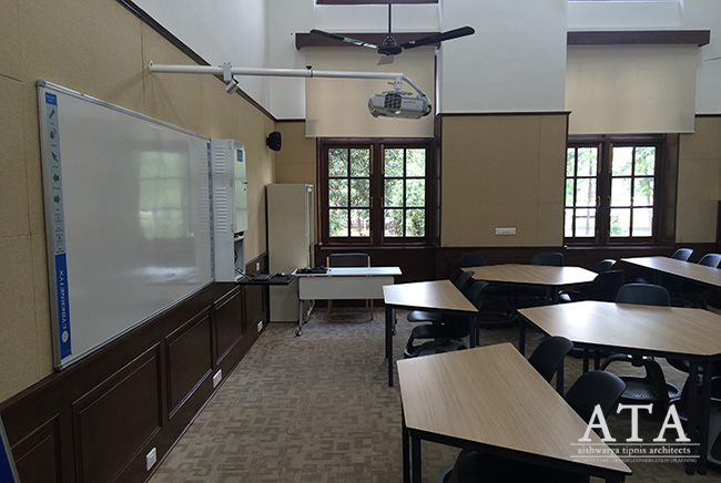 Restoration and reuse of Doon School: The Smart Classroom