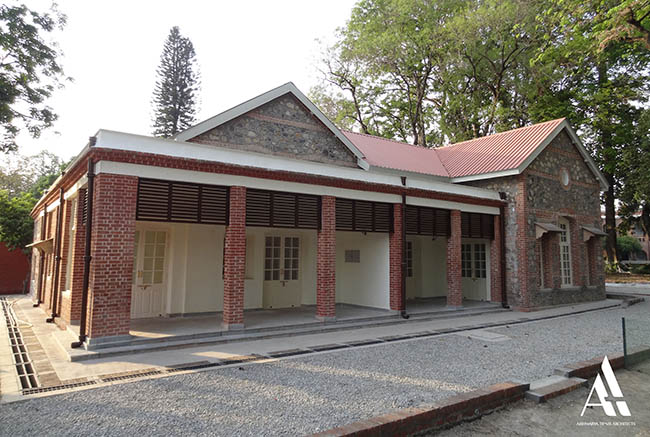 Adaptive Reuse of Old Masters Common Room into Faculty Housing for Doon School