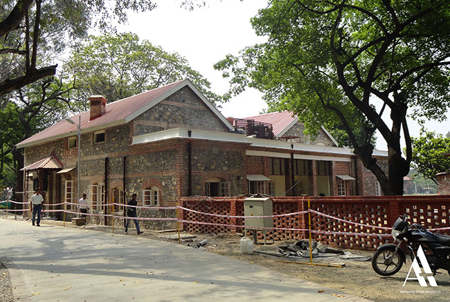 Adaptive Reuse of Old Masters Common Room into Faculty Housing for Doon School